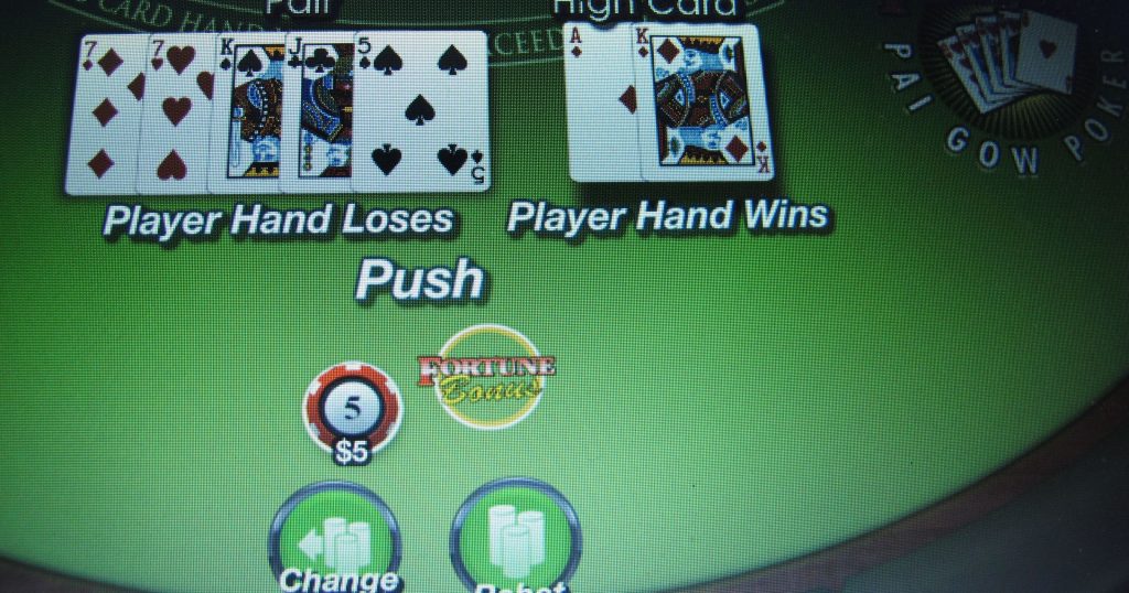 Online gambling